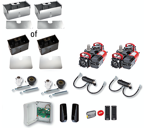 Faac KIT S800H Ondergrondse poortaandrijving 24V